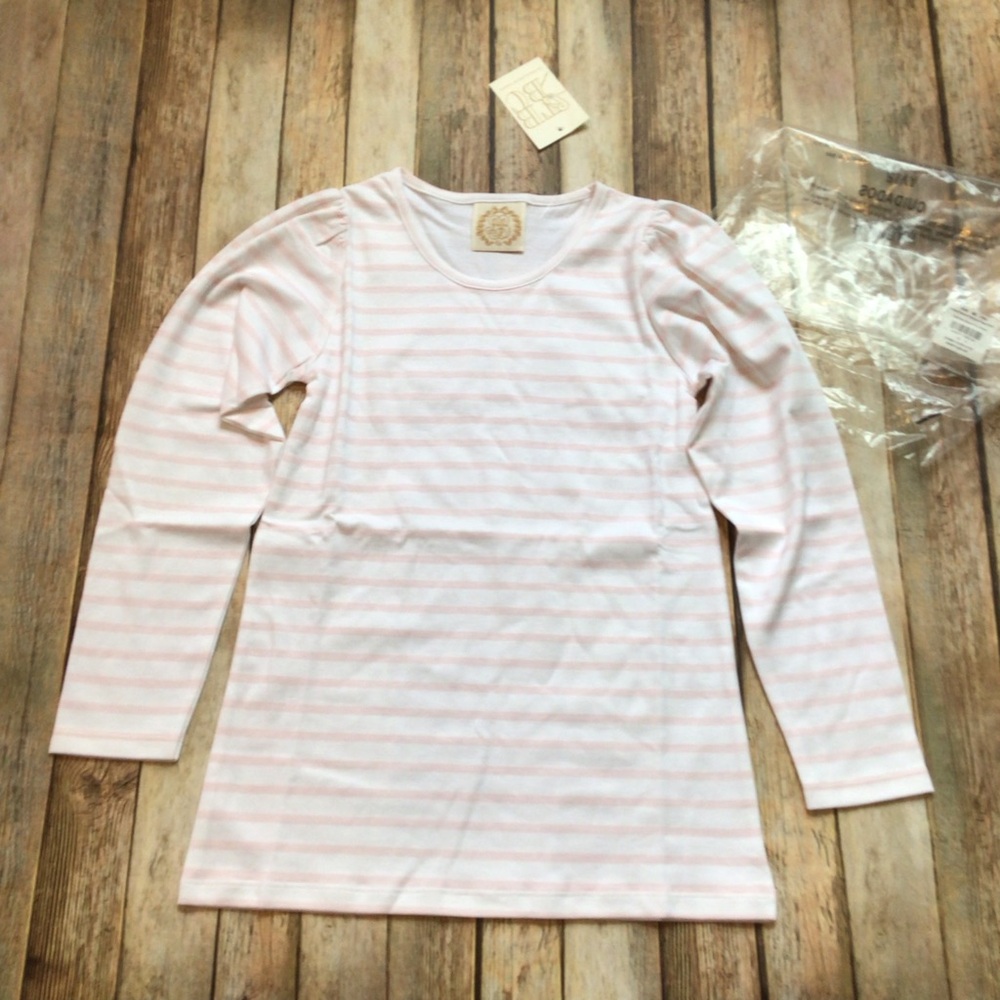 NWT Beaufort Bonnet TBBC Pink Stripe Pennys Play Shirt